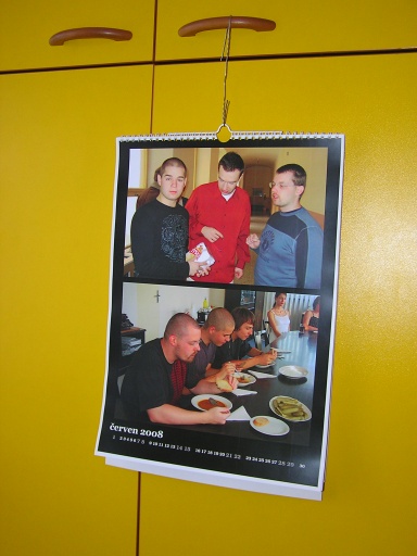 Fotografie kalendáře ze soutěží