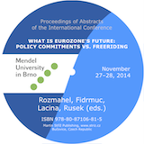 Rozmahel, Fidrmuc, Lacina, Rusek: What is Eurozone's Future: Policy Commitments vs. Freeriding